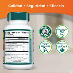 Genacol label highlighting AminoLock Collagen and BioPerine