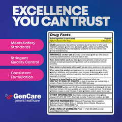 GenCare bulk-value 600-count packaging highlights cost-efficient allergy management.
