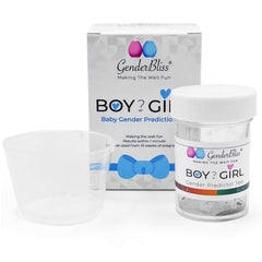 GenderBliss Early Gender Prediction Test Kit box and contents