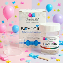 Color chart showing Boy or Girl results