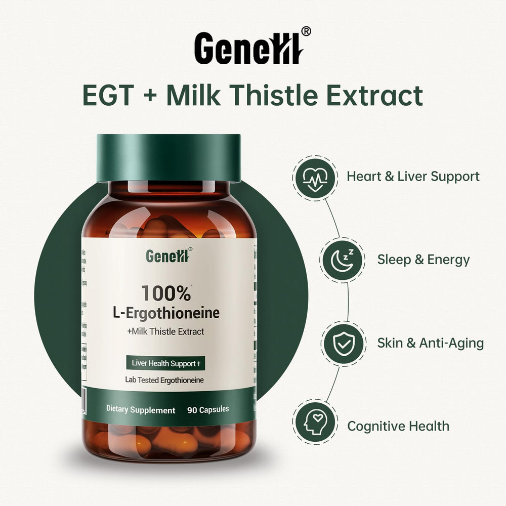 GENEIII product label highlighting vegan and non-GMO claims