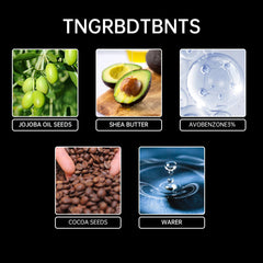 Jojoba oil and avocado in sunscreen provide nourishing hydration
