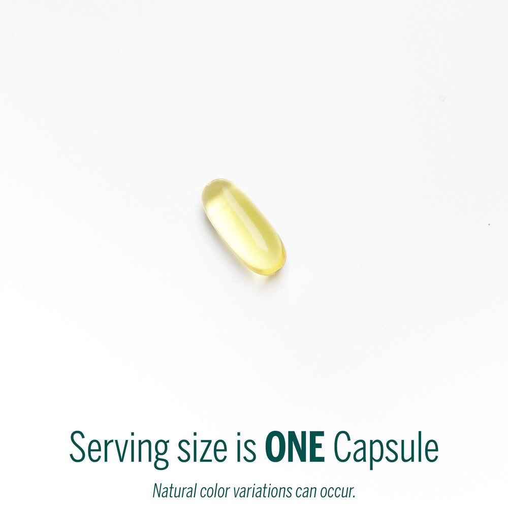 Packshot of Genestra Cod Liver Oil DHA-EPA Forte Capsules 60 softgels