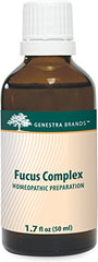 Front view of Genestra Fucus Complex bottle - 1.7 fl oz