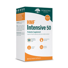 Genestra HMF Intensive 50 bottle front label