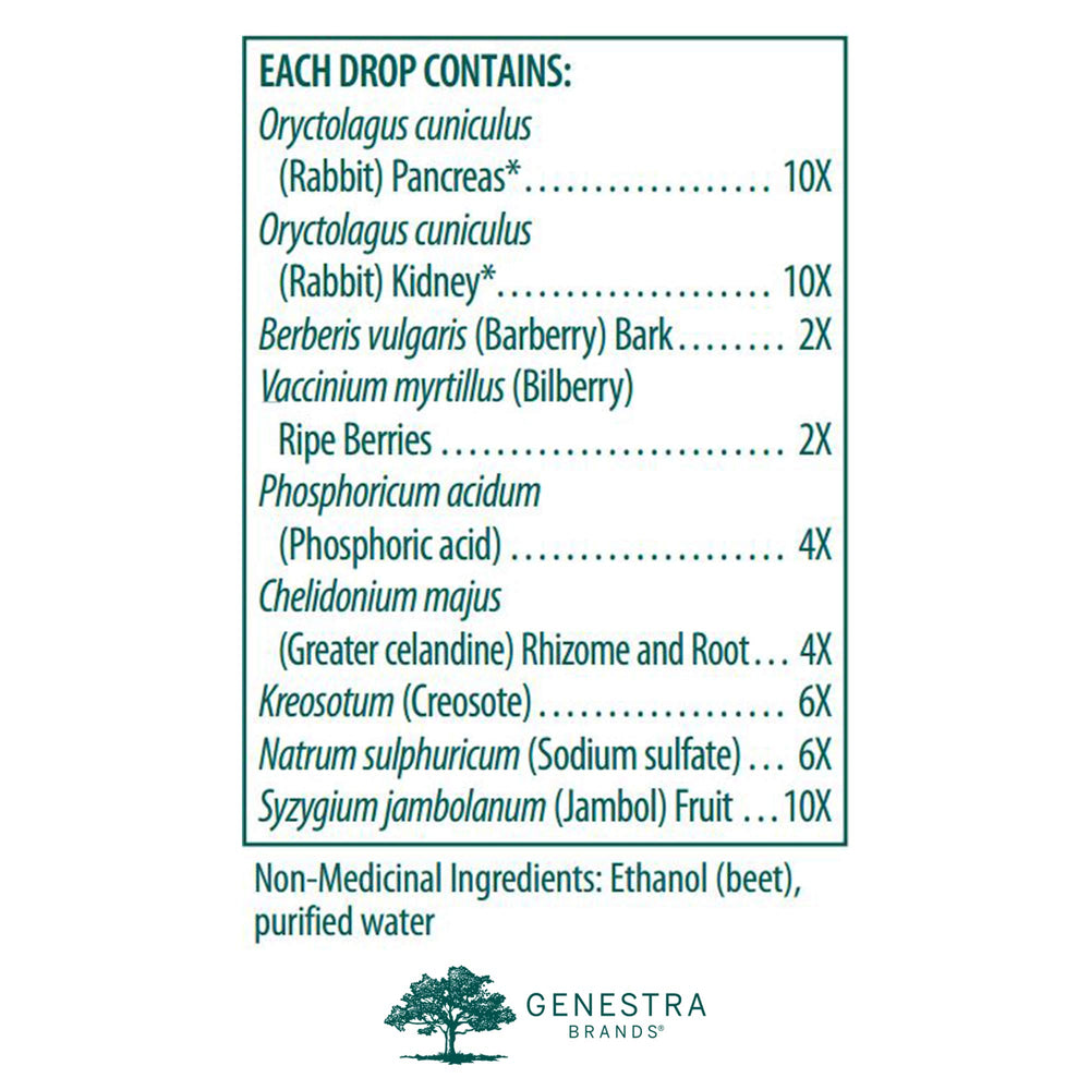 Genestra HPNP label close-up
