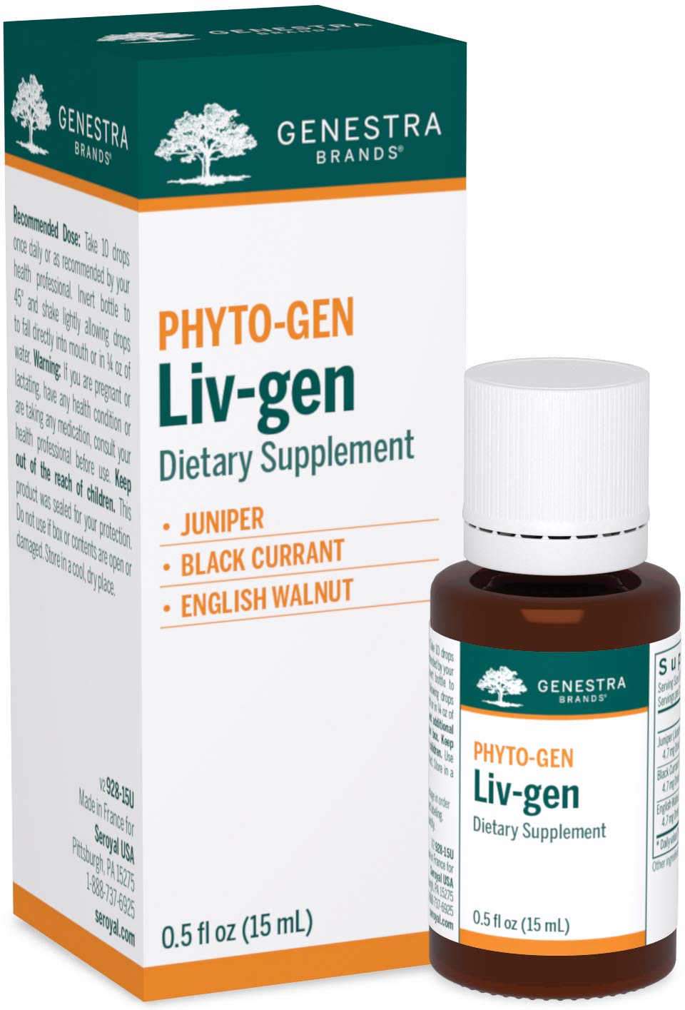 Genestra Liv-gen bottle front view