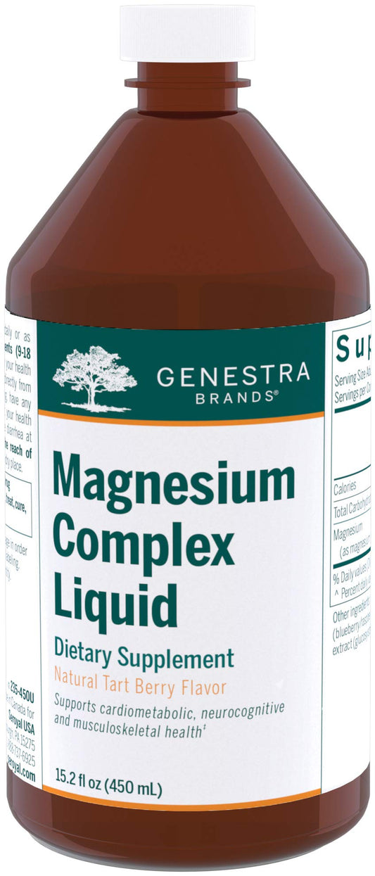 Genestra Magnesium Complex Liquid bottle front