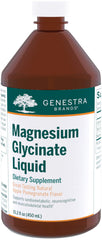 Genestra Magnesium Glycinate Liquid Apple Pomegranate 15.2 fl oz label
