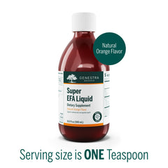 Graphic illustrating cardiovascular health support from Genestra Super EFA Liquid