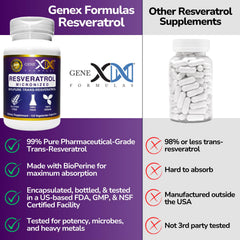 Supplement bottle label showing 120 capsules