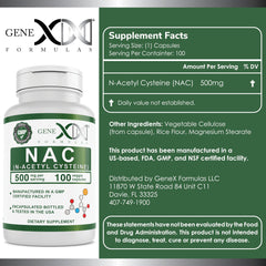 NAC capsules close-up