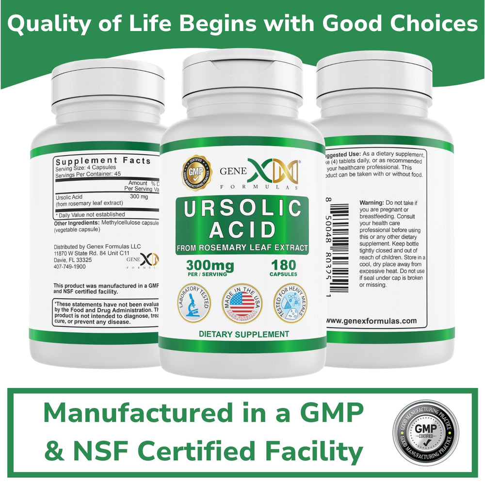 GMP and NSF-certified manufacturing facility