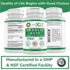 GMP and NSF-certified manufacturing facility