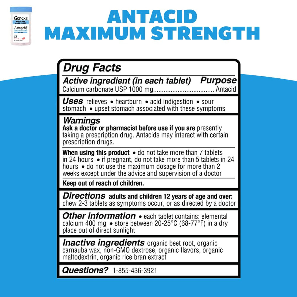 Genexa allergen-free formula badge on package.