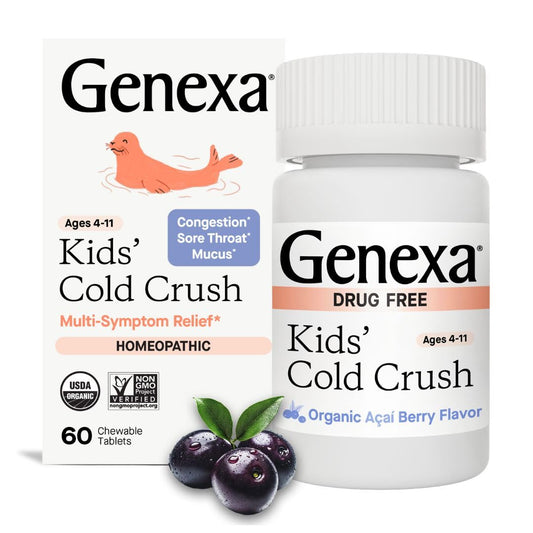 Hero image: Genexa Kids Cold Crush 60 chewables