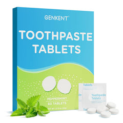GENKENT Toothpaste Tablets 60-count packaging