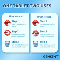 Braces-friendly toothpaste tablets for beginners and teens