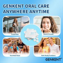 Plastic-free and BPA-free toothpaste tablets