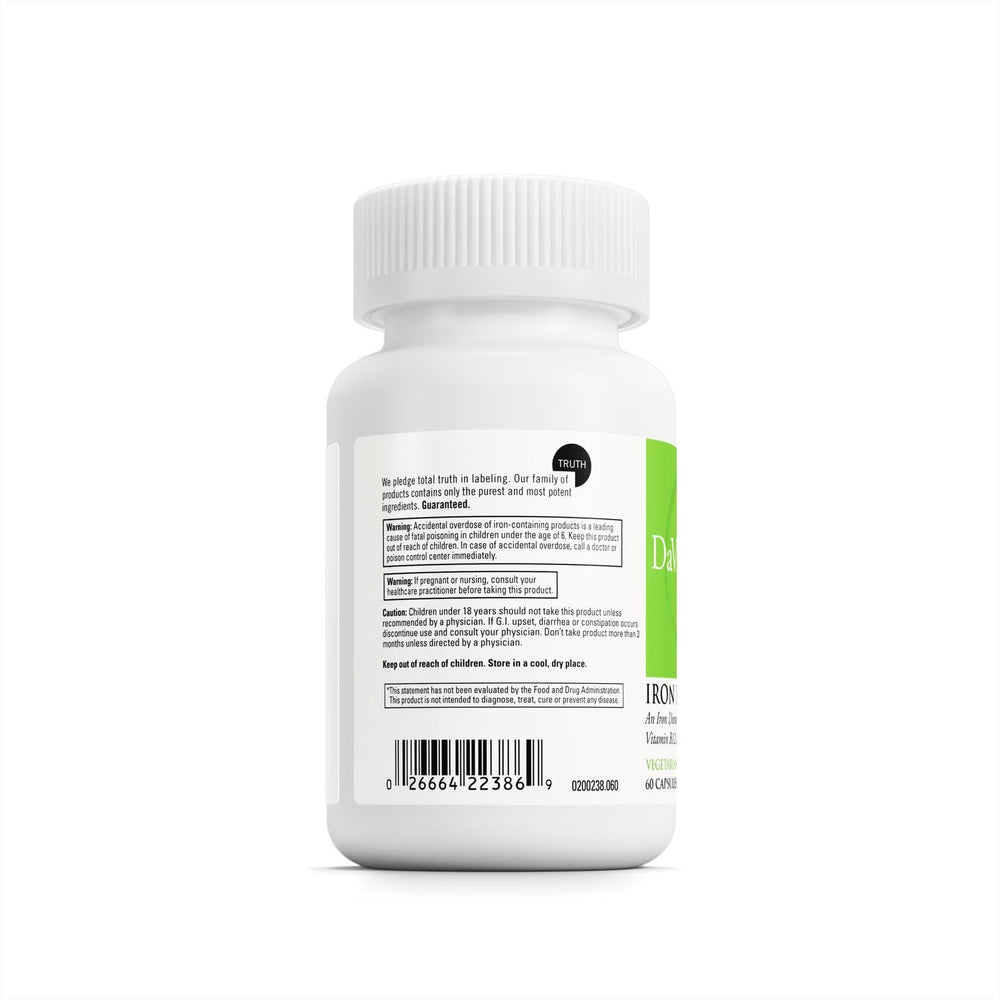Gentle iron supplement suitable for women and men, daily use