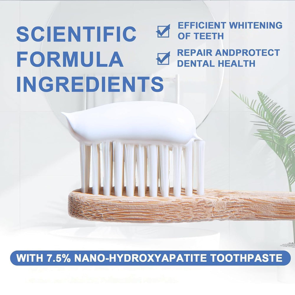Toothpaste tube with gentle mint flavor