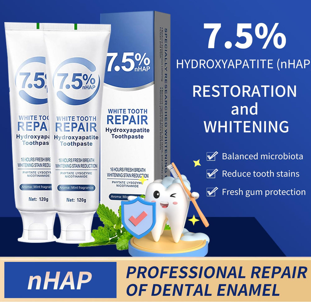 Gentle mint flavor toothpaste