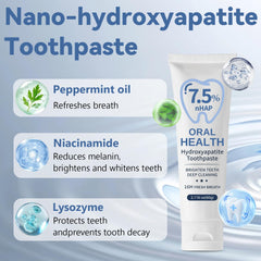 Gentle whitening with Fresh Mint flavor