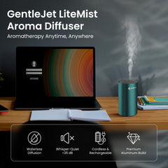 LiteMist USB-C rechargeable battery for portable diffuser use
