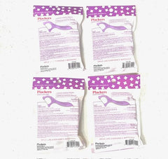 Person using Gentleslide dental flossers for interdental cleaning