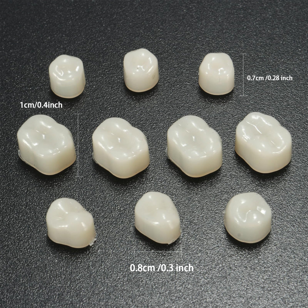 Thermal beads filler included with tooth caps