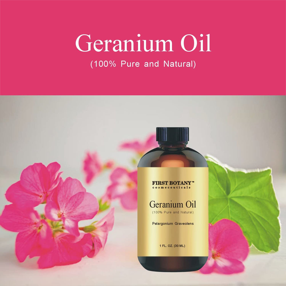 Geranium essential oil for bath salts