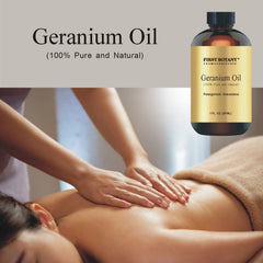 Geranium essential oil diffuser aromatherapy