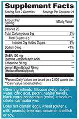 Nutrition facts and ingredients panel