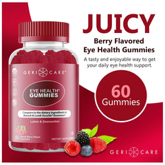 60 chewable gummies arranged in a row