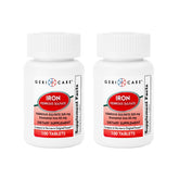 GeriCare ferrous sulfate 325mg tablets front view
