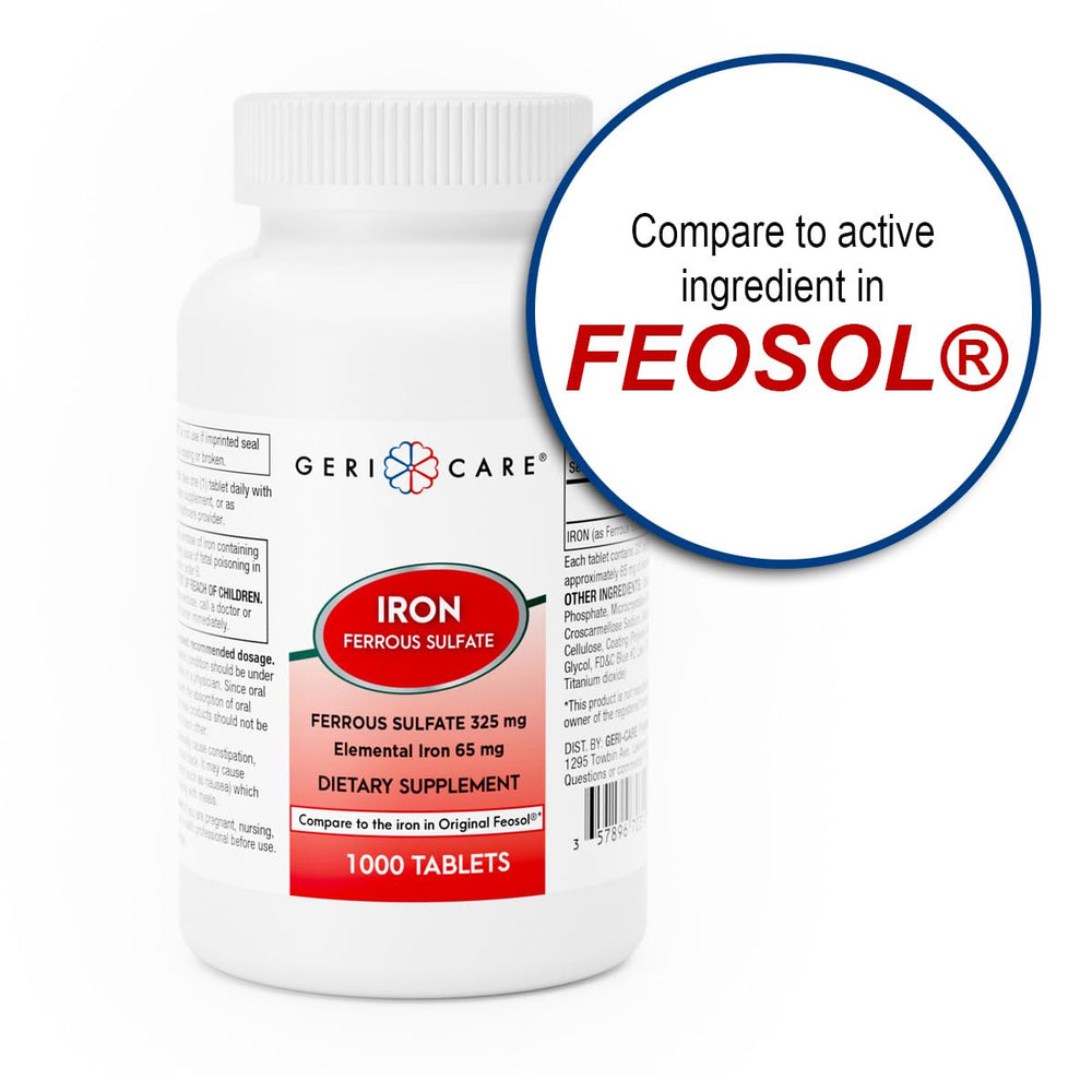 Iron support for energy and immune health - GeriCare