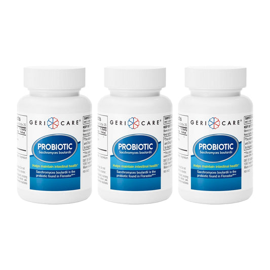Front view of GeriCare Ultimate Probiotic 3-pack