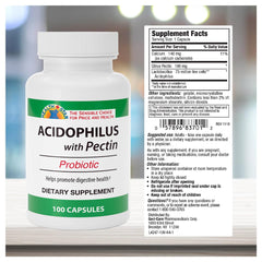 Close-up of GeriCare Acidophilus with Pectin tablets