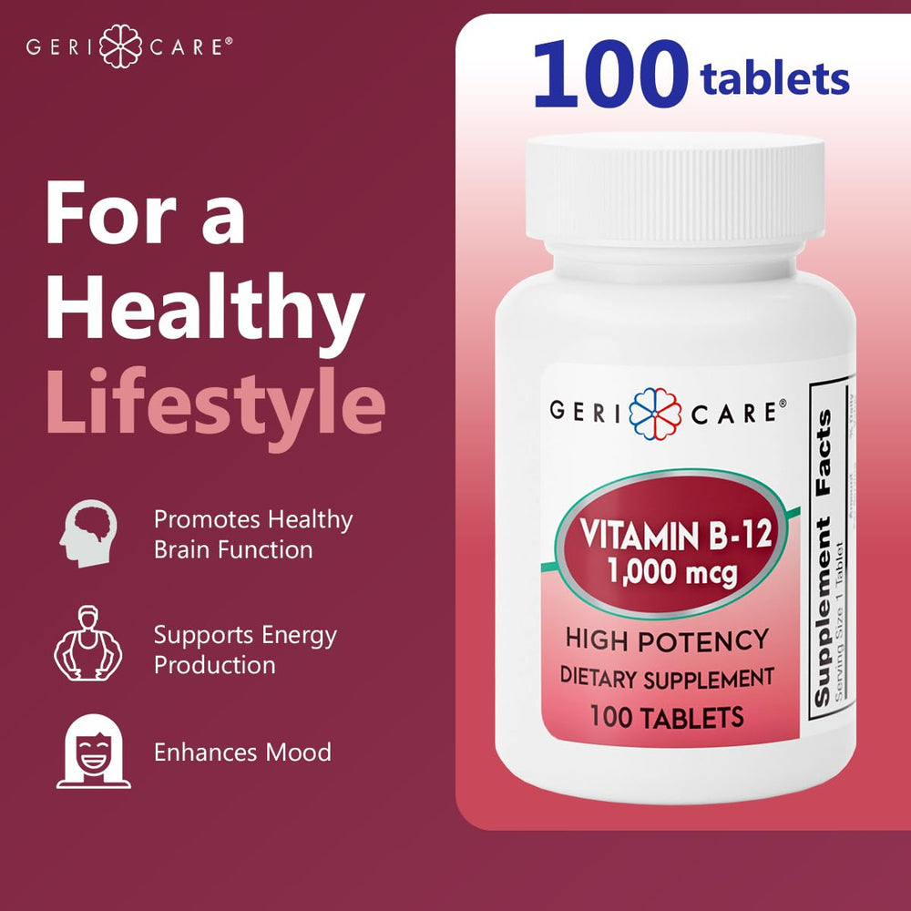 Vitamin B-12 supporting red blood cell formation