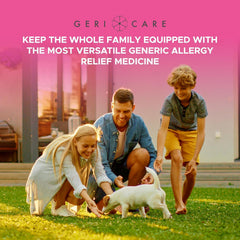 Geri-Dryl travel-pack image for on-the-go allergy relief