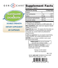 Close-up of Gericare joint health capsules for mobility support