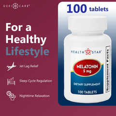 Jet lag relief concept with melatonin