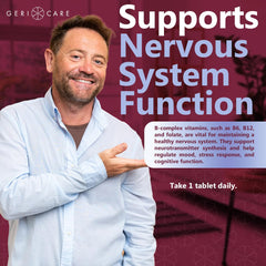 Capsules showing easy-to-use daily supplement