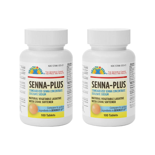 GeriCare Senna Plus bottle front view for gentle relief support