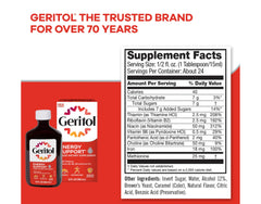 Two Geritol bottles in 12 oz 2-pack