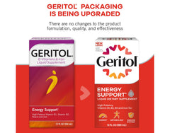Dosage information for Geritol Liquid Energy Support B-Vitamins 12 oz