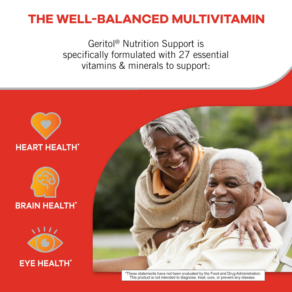 Geritol nutrition facts and ingredients on label