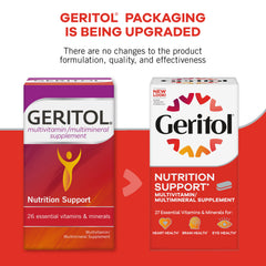 Serving suggestion: one Geritol Multivitamin tablet
