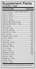 Vitamin D bone health information on Geritol packaging