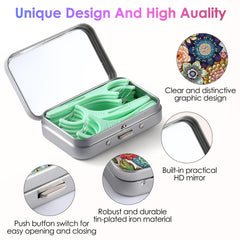 Gerkia Dental Floss Portable Case inspirational quotes design side view